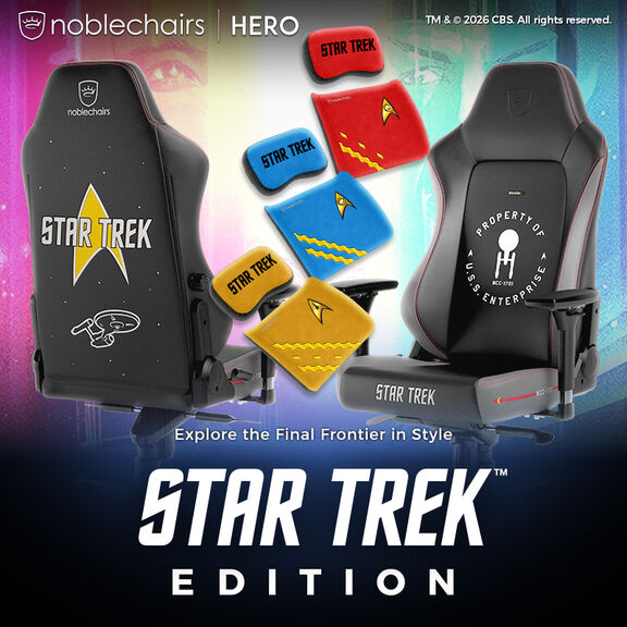 noblechairs gaming chair Star Trek Edition