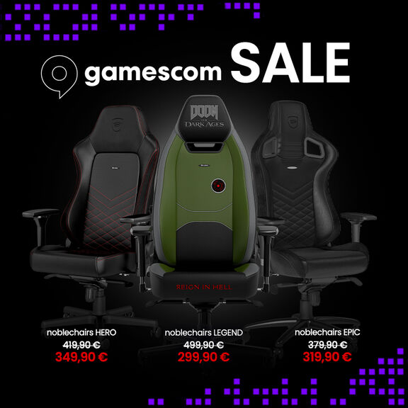 noblechairs Gamescom Sale 2026