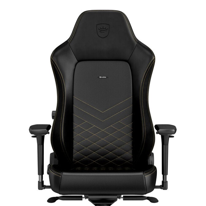 noblechairs HERO Gaming Chair - Black / Gold image number 1