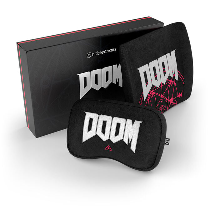 noblechairs Memory Foam Pillow Set DOOM Edition image number 0