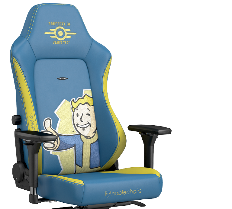 gaming chair vegan HERO Fallout Vault Tec ergonomic