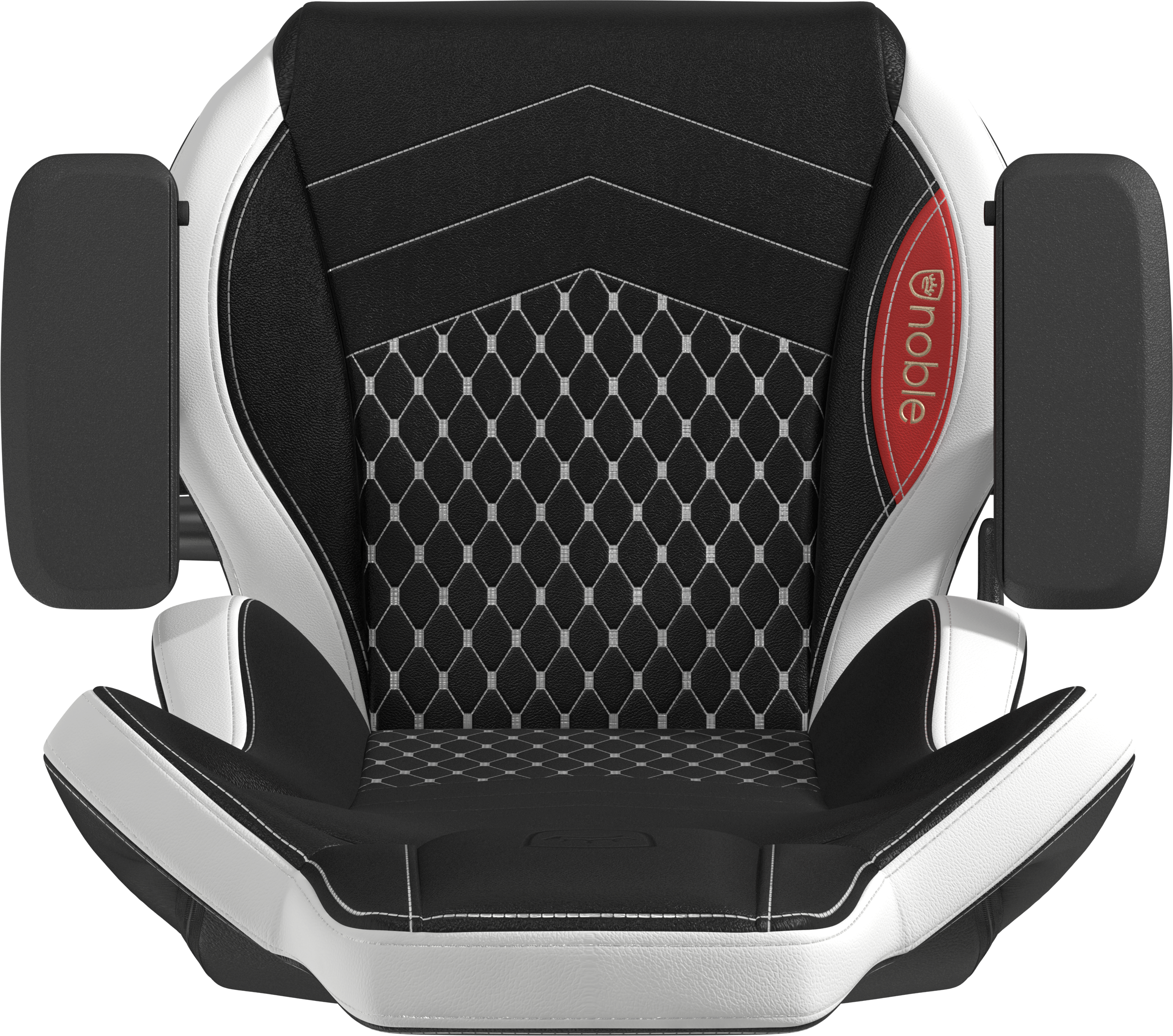 4D armrests EPIC RL Black White Red