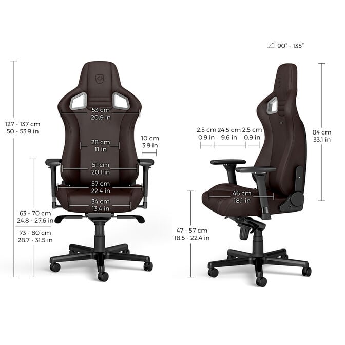 noblechairs EPIC Gaming Stuhl Java Edition image number 4