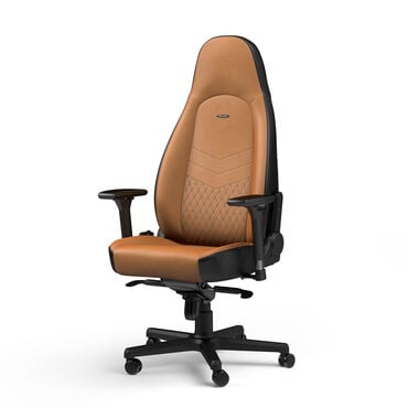 noblechairs ICON Real Leather Gaming Chair Cognac