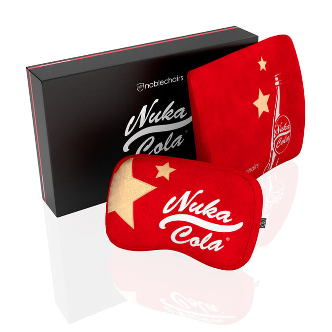 noblechairs Memory Foam Pillow Set Fallout Nuka Cola Edition image number 0