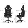 noblechairs EPIC Real Leather Gaming Chair Black image number null