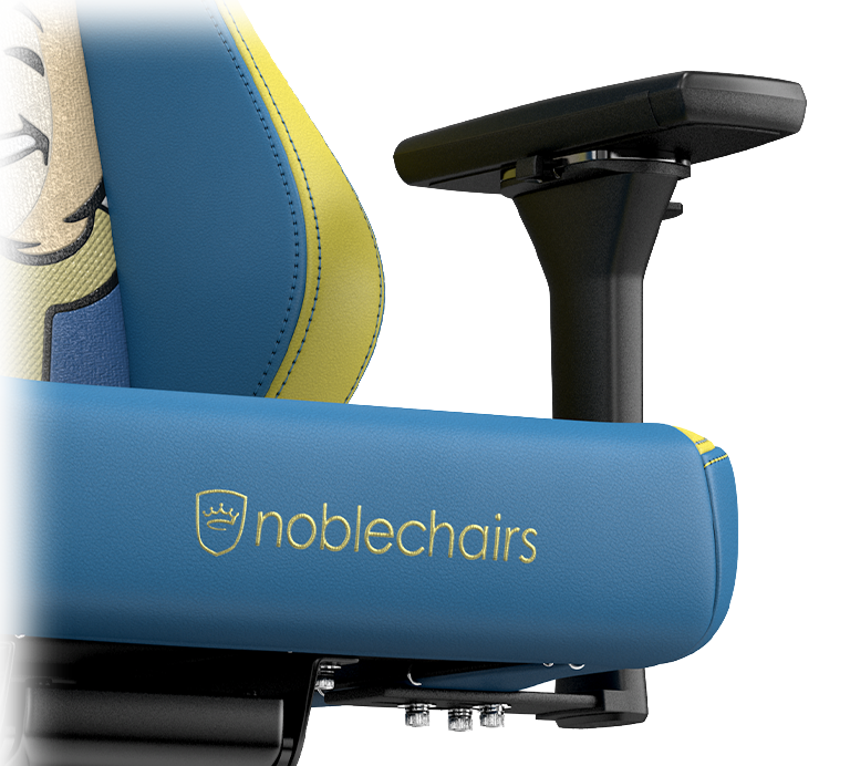 gaming chair vegan HERO Fallout Vault Tec 4D armrests