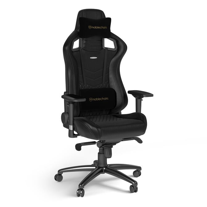 noblechairs EPIC Real Leather Gaming Chair Black image number 5