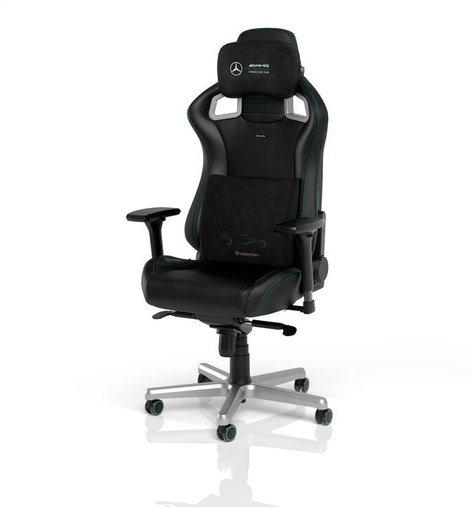 noblechairs Memory Foam Cushion Set Mercedes‑AMG PETRONAS image number 3