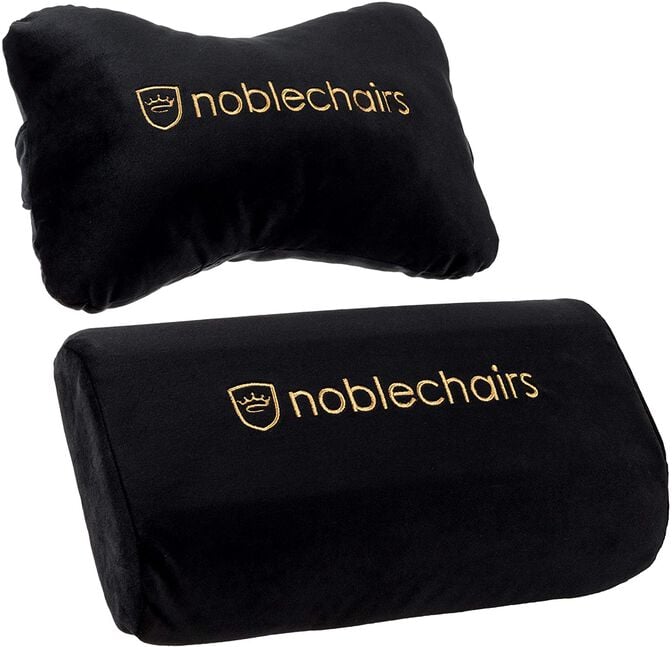 noblechairs Pillow-Set EPIC ICON HERO LEGEND Schwarz/Gold image number 0