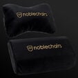 noblechairs Pillow-Set EPIC ICON HERO LEGEND Schwarz/Gold image number null