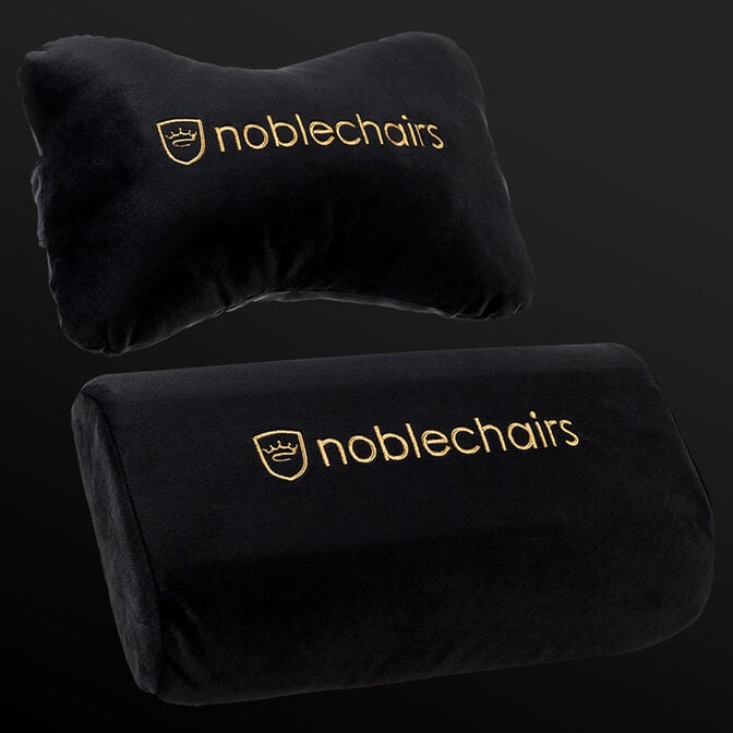 noblechairs Pillow-Set EPIC ICON HERO LEGEND Schwarz/Gold image number 7