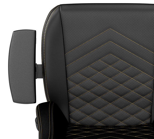 gaming chair vegan HERO Black Gold high-quality materials