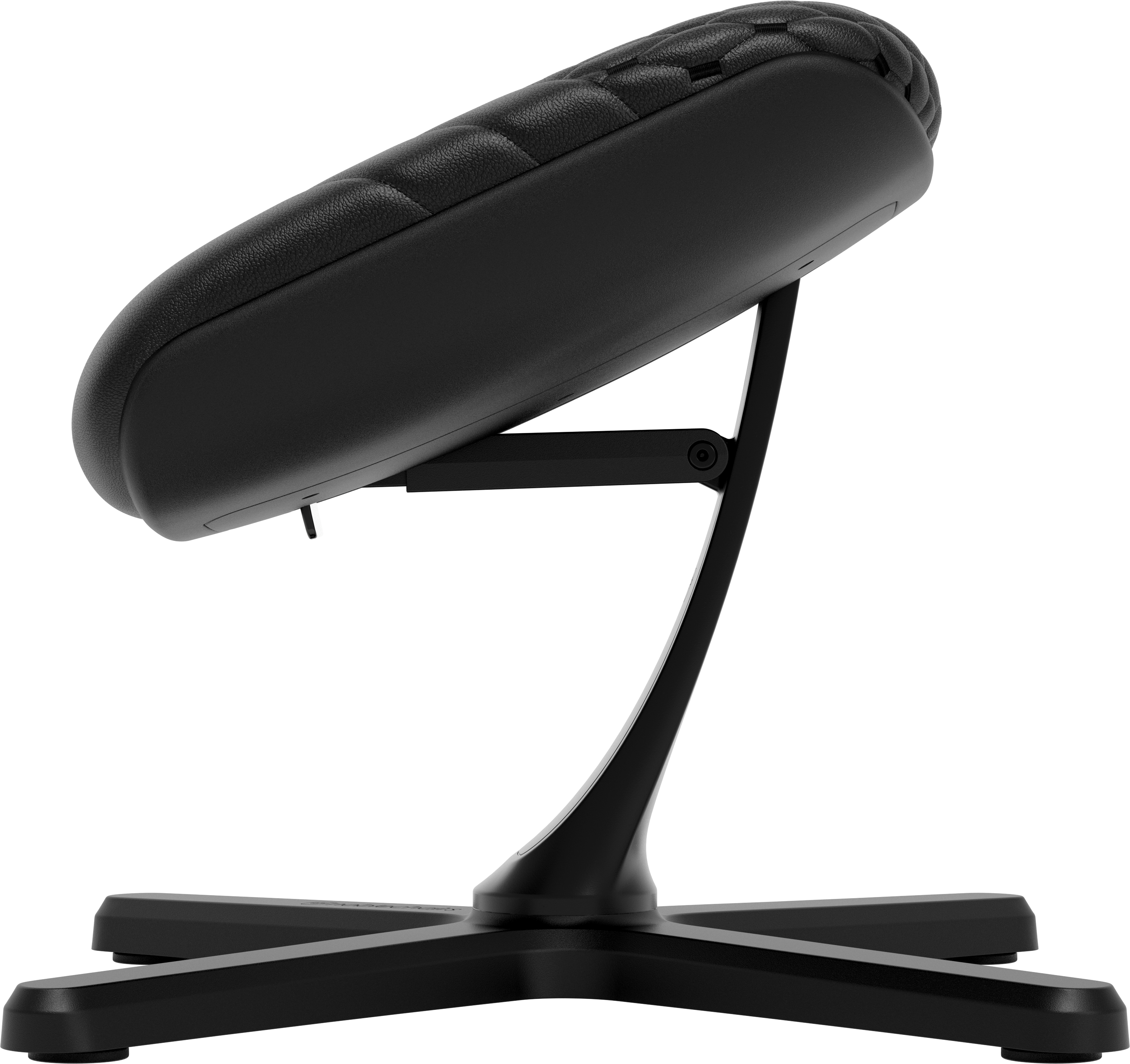 noblechairs Footrest 2 - Real Leather Black adjustable features