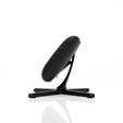 noblechairs Footrest 2 Real Leather Black Footrest image number null