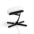 noblechairs Footrest 2 White Edition Fu&szlig;st&uuml;tze image number null