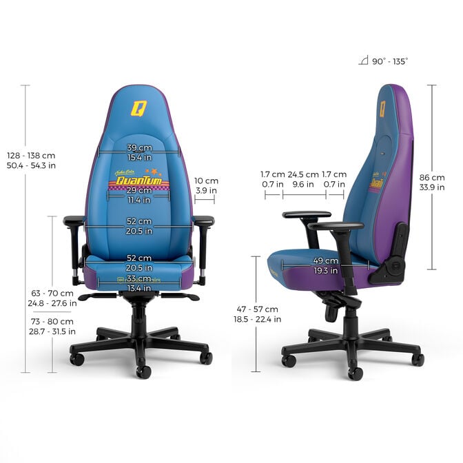 noblechairs ICON Gaming-Stuhl Fallout Nuka-Cola Quantum image number 4