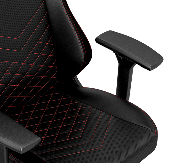 gaming chair vegan HERO Black Red comfort