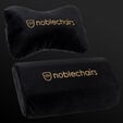 noblechairs Pillow-Set EPIC ICON HERO LEGEND Schwarz/Gold image number null