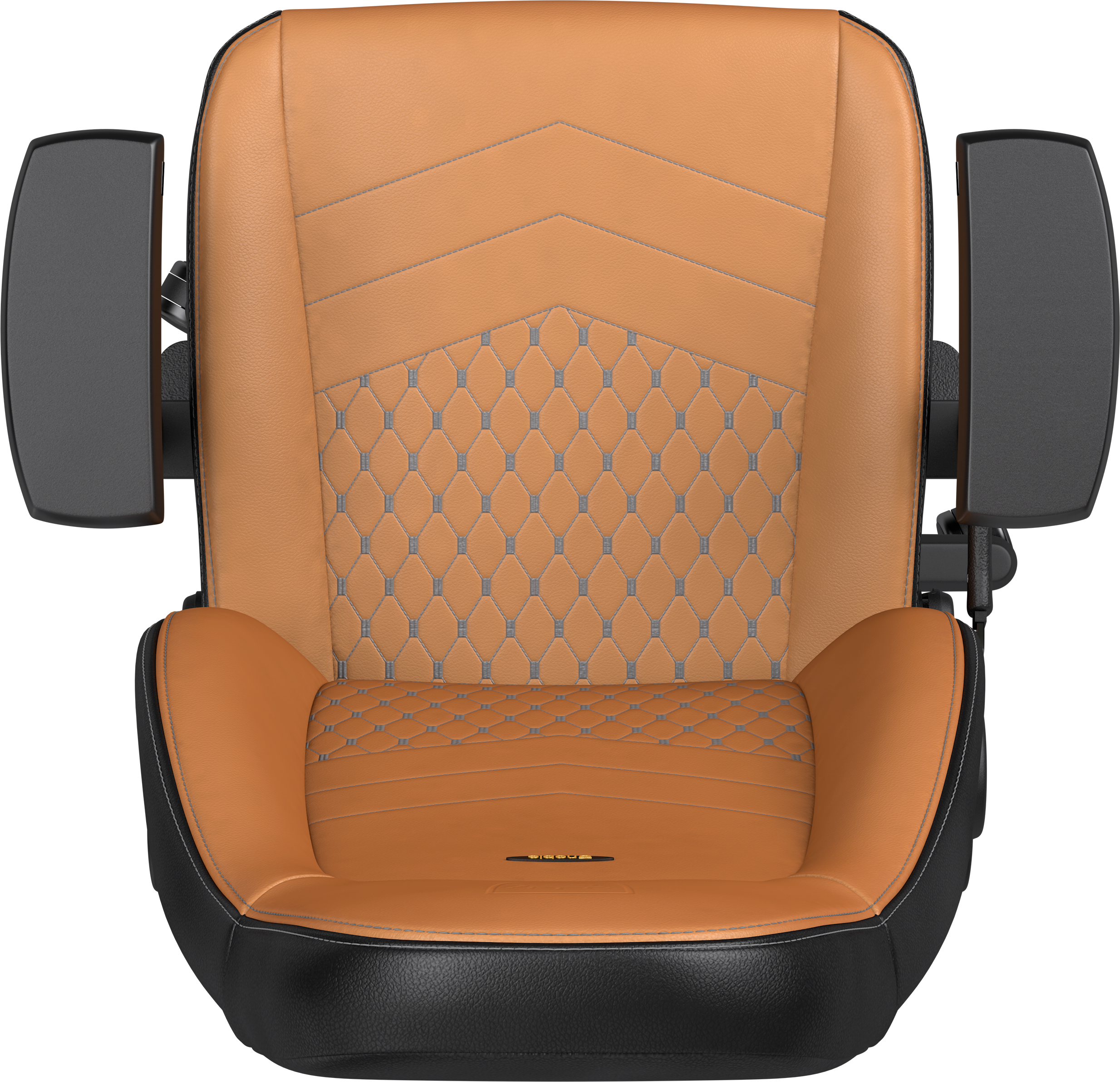 premium materials ICON Real Leather Black Cognac