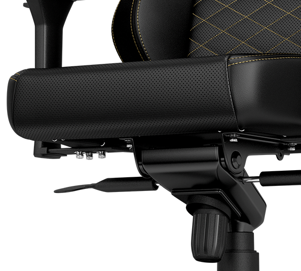 gaming chair vegan HERO Black Gold adjustable