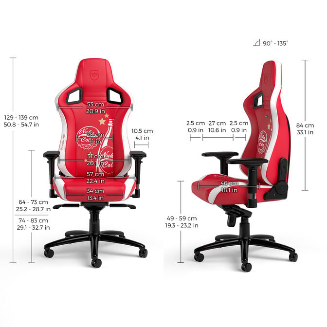 noblechairs EPIC Nuka-Cola Gaming Chair Fallout Edition image number 4