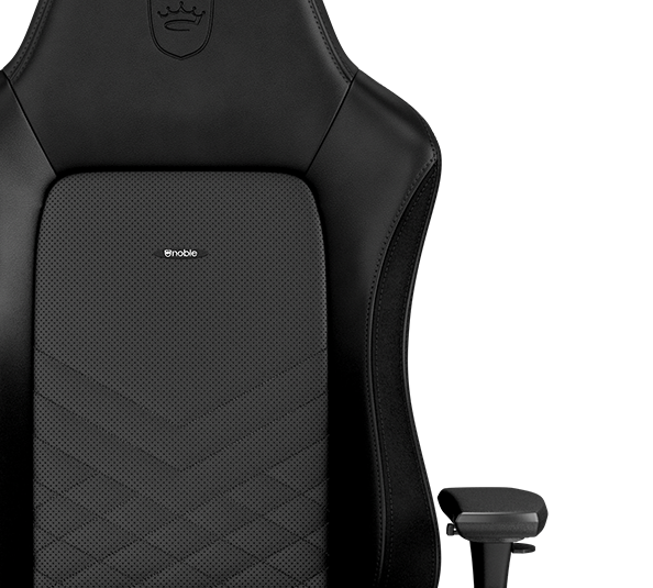 gaming chair vegan PU leather HERO Black