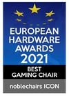 European Hardware Awards 2021 - BEST GAMING CHAIR noblechairs ICON