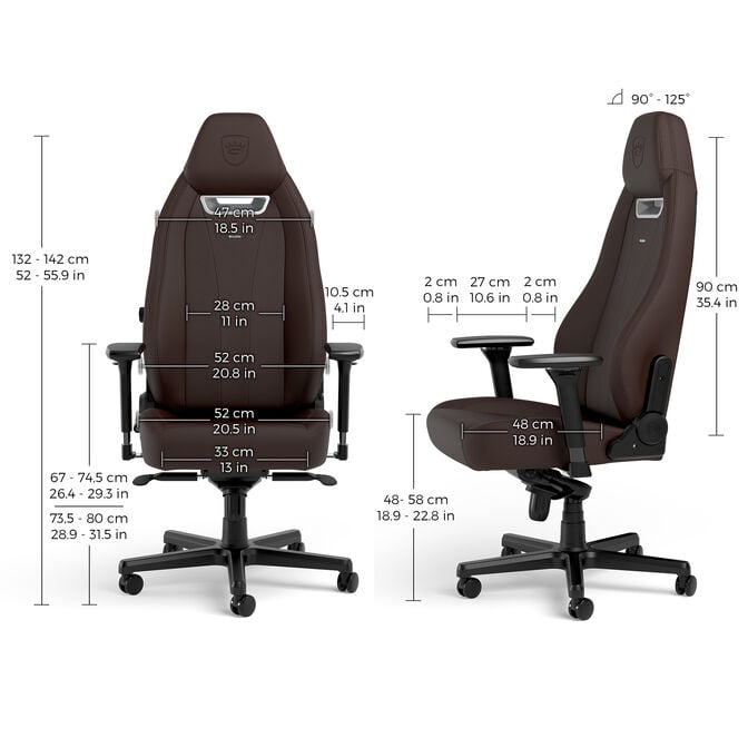 noblechairs Legend Gaming Chair Java Edition image number 4