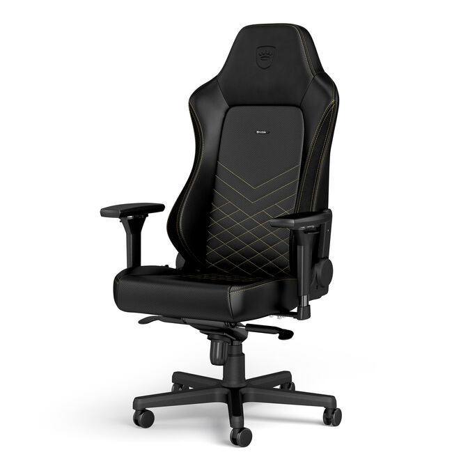 noblechairs HERO Gaming Chair - Black / Gold image number 0