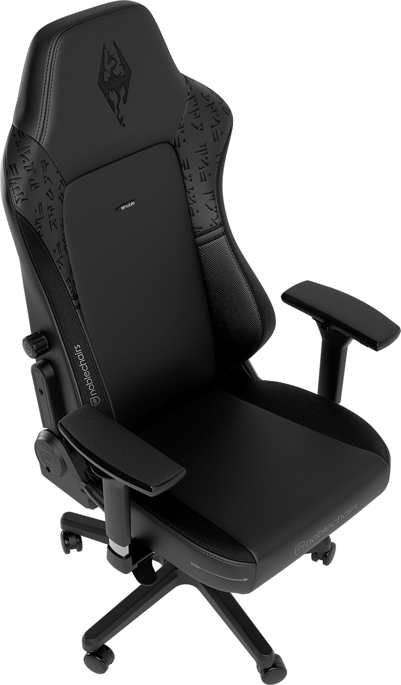 Intricate design noblechairs HERO The Elder Scrolls V: Skyrim 10th Anniversary Edition
