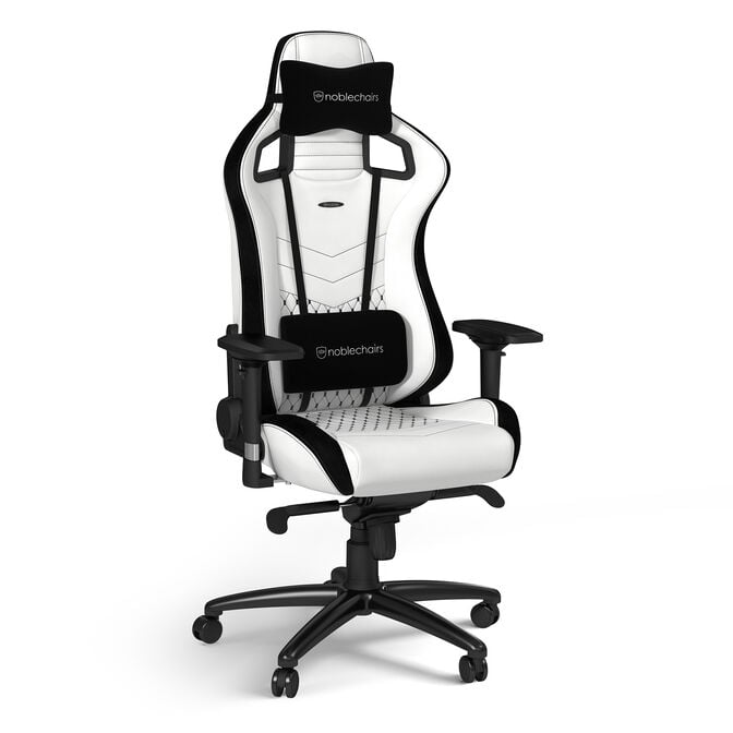 noblechairs EPIC Gaming-Stuhl Wei&szlig;/Schwarz image number 5