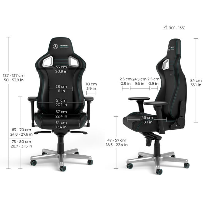 noblechairs Epic Gaming Chair Mercedes-AMG image number 4