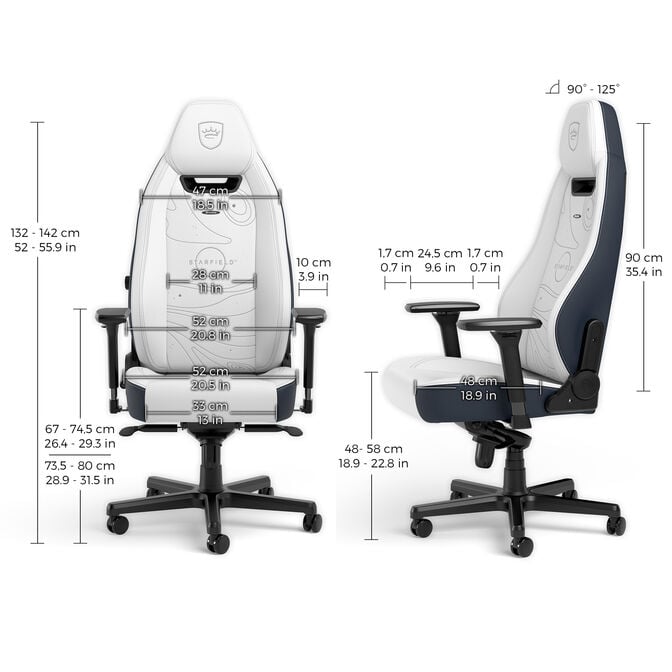 noblechairs Legend Gaming Chair Starfield Edition image number 4