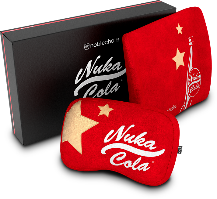 noblechairs EPIC Gaming Chair - Fallout Nuka Cola Pillow Edition